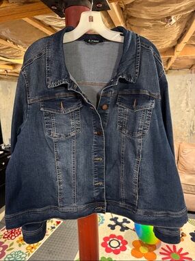 d. jeans Dark Indigo Denim Jacket